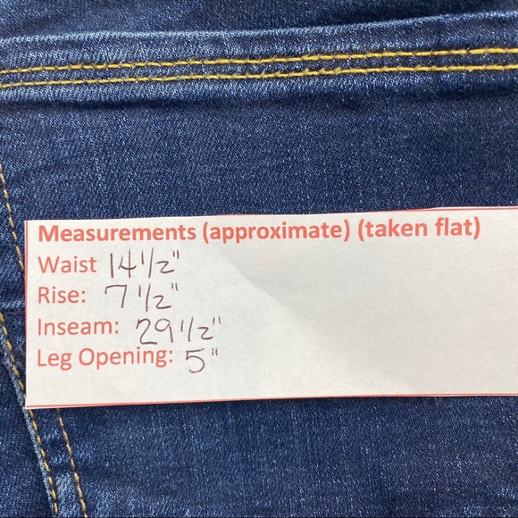 American Eagle Dark Wash Super Stretch Skinny Jean - Picture 2 of 9